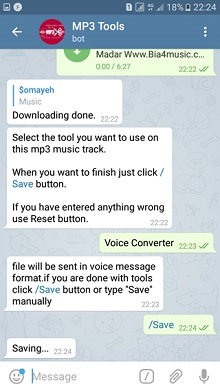 برش فایل صوتی با ربات تلگرام mp3toolsbot