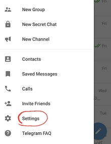 غیرفعال کردن دریافت پیغام ورود به تلگرام